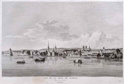 Ansicht zürich 1780 schweiz - ansicht,