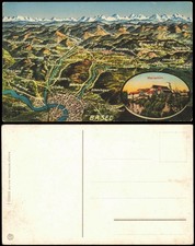 Ansichtskarte Basel Landkarten