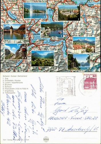 Schweiz landkarte mit - schweiz,