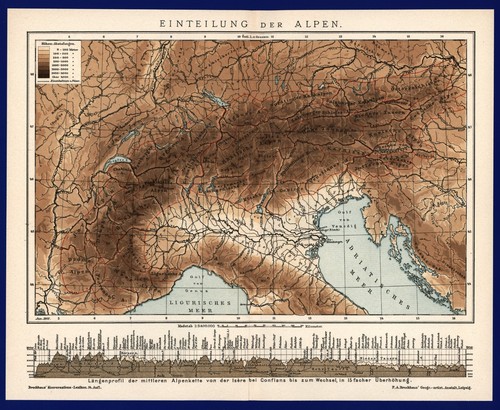 Landkarte anno 1901 - -, die