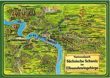 Ansichtskarte - Sächsiche