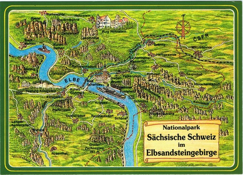 Ansichtskarte sächsiche - ansichtskarte,
