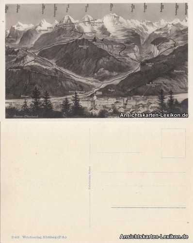 Ansichtskarte interlaken - ansichtskarte,