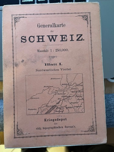 Generalkarten 250 000 - 4, 1:250'000