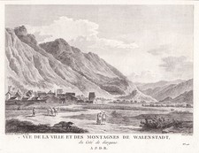 Walenstadt Walensee Kanton St