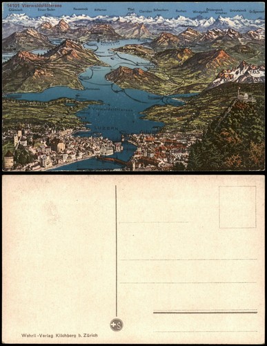Luzern lucerna landkarte mit - luzern,