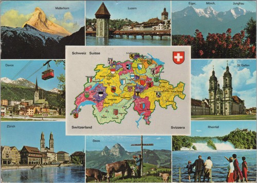 Alte ansichtskarte schweiz - alte,