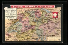 Schweiz, Landkarte und