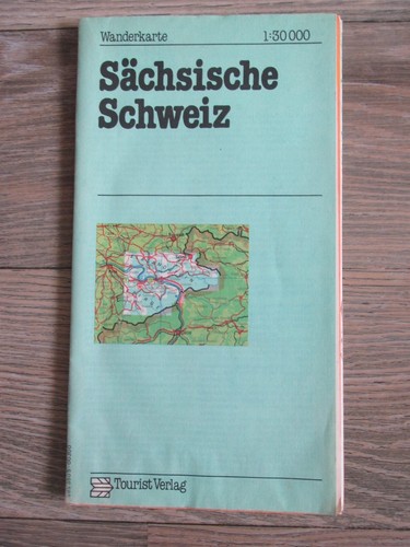 Ddr wanderkarte sächsische - wanderkarte,